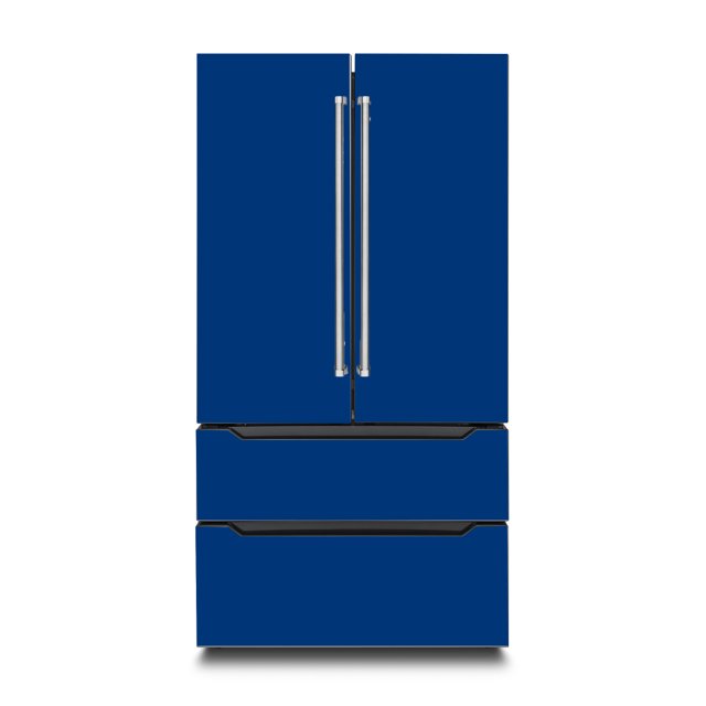 Refrigerador Azul Tecno French Door Professional 636L Inverter TR65 FXDA 127V