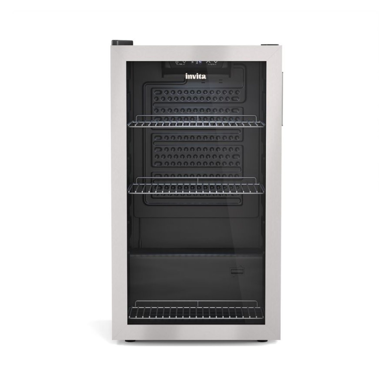 Geladeira/refrigerador 85 Litros 1 Porta Inox - Invita - 220v - I-bc-fs-85-xv-2ata