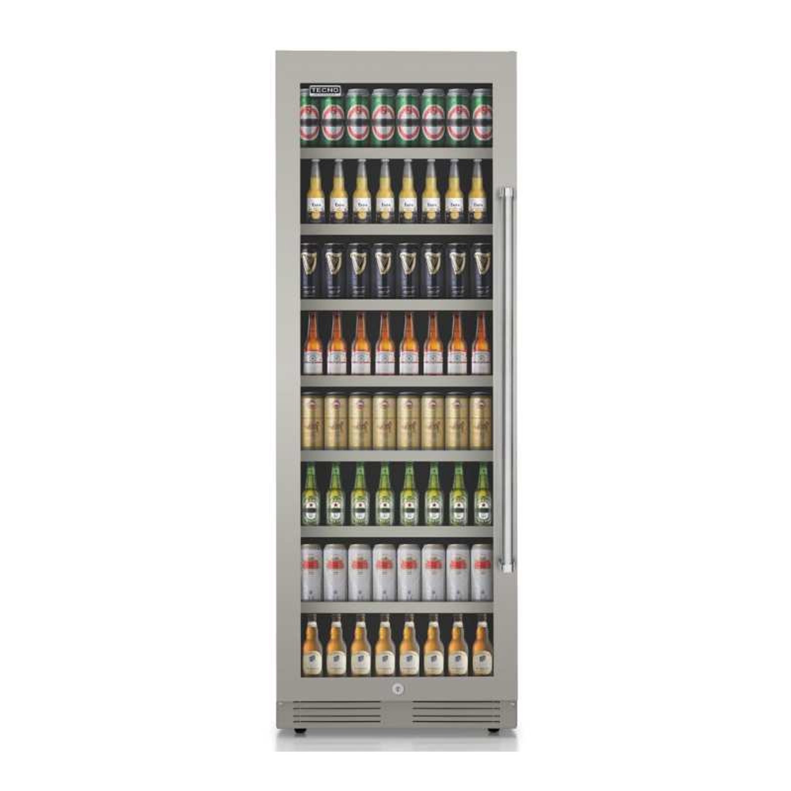 Geladeira/refrigerador 433 Litros 1 Porta Inox Beer Master - Tecno - 220v - Tr43cvdb