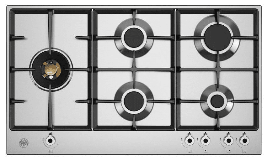 Cooktop Bertazzoni a Gás Professional P905 LPROX 89cm Inox 220V