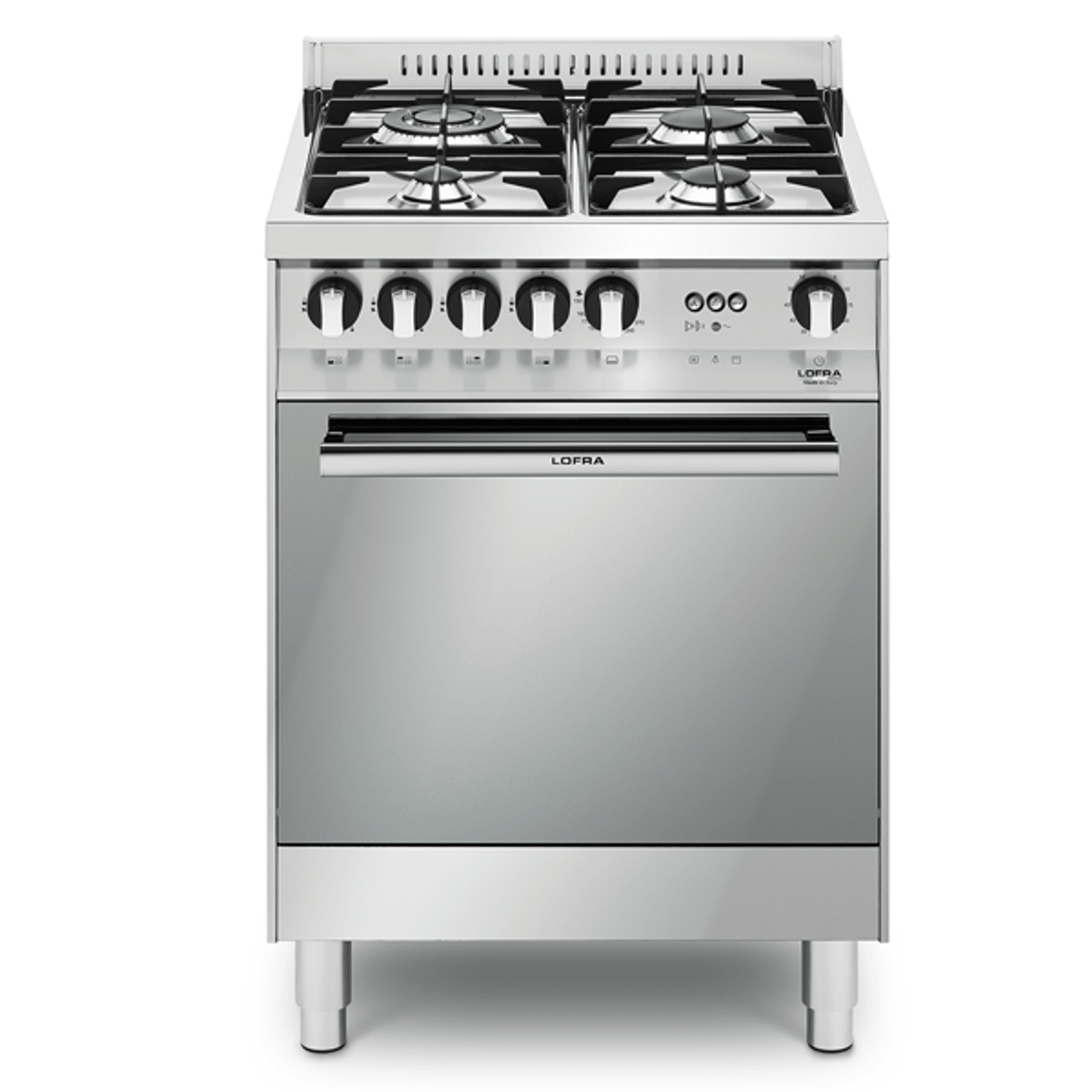 Fogão 4 Bocas Lofra Baixa Pressão Inox - 220v - M66gv/c