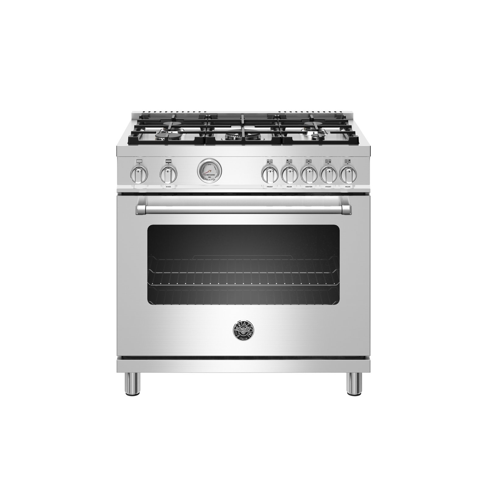 Fogão 5 Bocas Bertazzoni Master Inox - 110v - Mast365gasxelp
