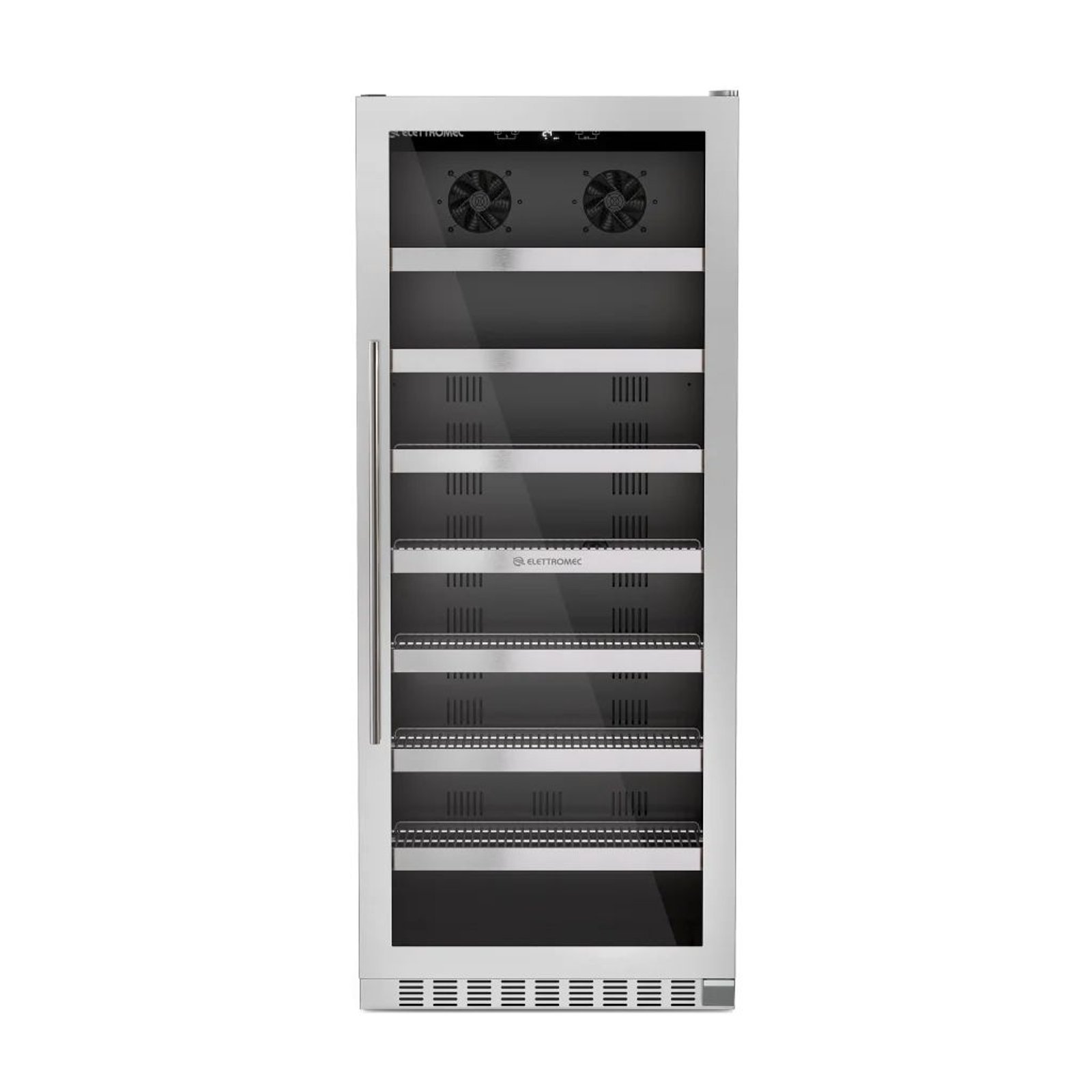 Geladeira/refrigerador 428 Litros 1 Porta Inox Abertura para Direita - Elettromec - 220v - Bc-bi-428-xv-2vpa