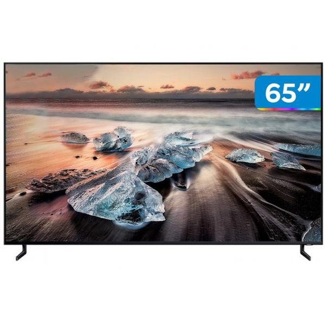 Smart TV 8K QLED 65” Samsung QN65Q900RB HDR 3000 - IA Upscaling Direct Full Array16x Pontos Quânticos