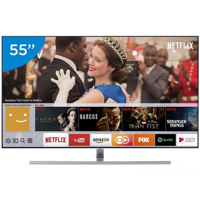 Smart TV QLED 55” 4K/Ultra HD 55Q7FAM Samsung