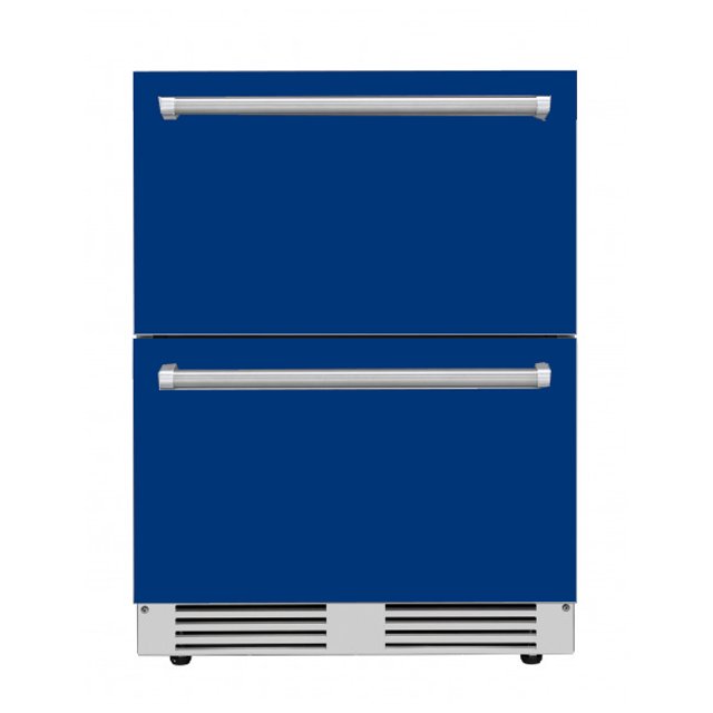 Gaveta Refrigerada Azul Tecno Professional Gourmet Outdoor 136L TR14GXDA 220V