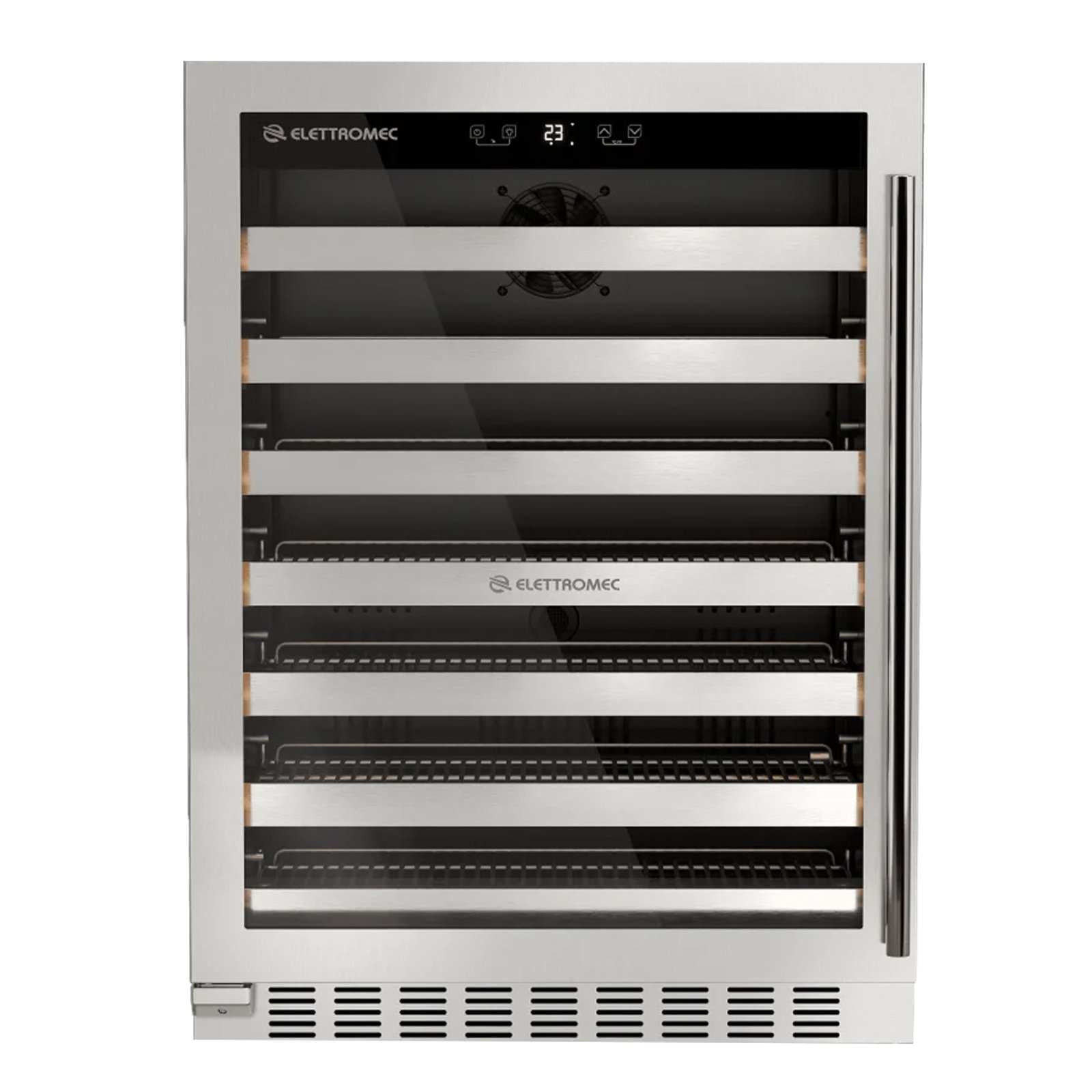 Geladeira/refrigerador 145 Litros 1 Porta Inox - Elettromec - 220v - Fb-bi-145-xv-2vpa