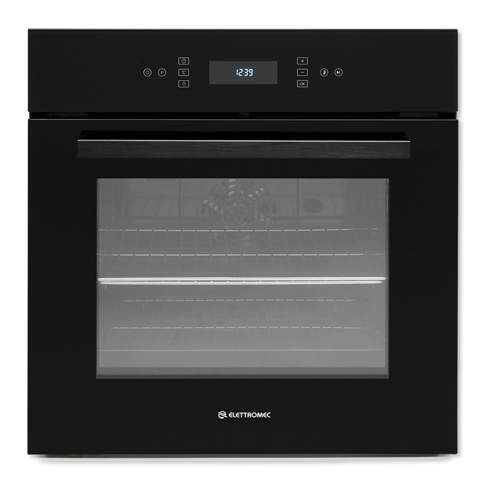 Forno 40l de Embutir Elettromec Preto - Elétrico - Digital Vetro - 220v - Fm-dg-60-vt-2tna