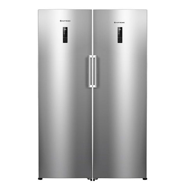 Duo Elettromec Refrigerador Titanium RF-DU-360-XX-2HSA + Freezer Titanium FZ-DU-262-XX-2HSA + Kit Junção