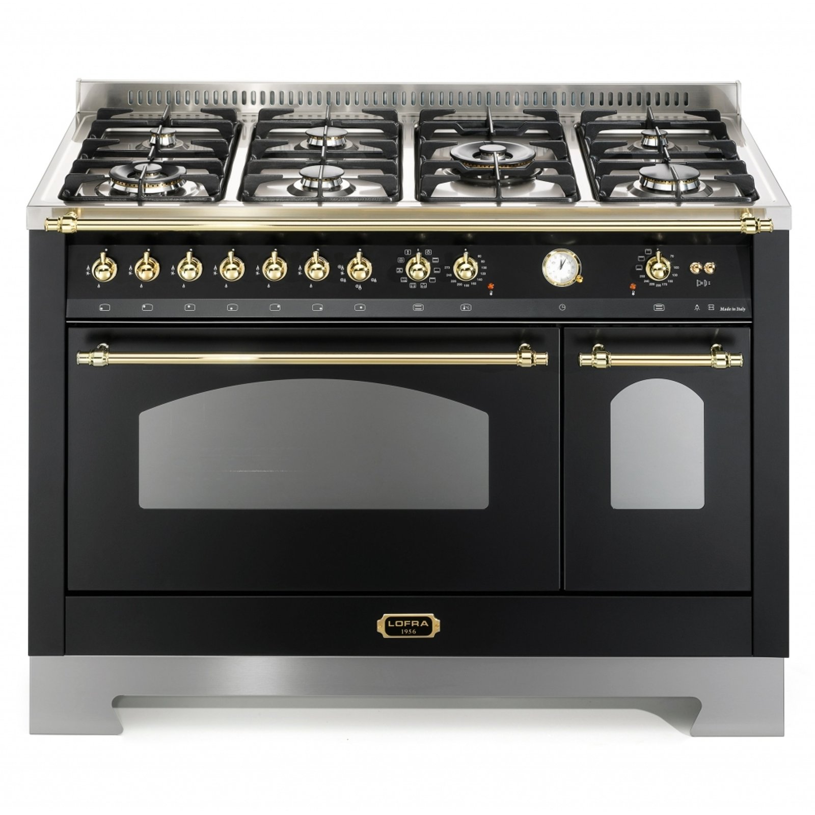 Fogão 7 Bocas Lofra Dolcevita Preto - 220v - Rnmd126mf