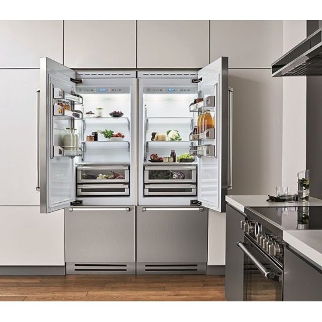 Refrigerador Bertazzoni Inox 473 L Abertura Direita PROF REF75 PIXR 220V