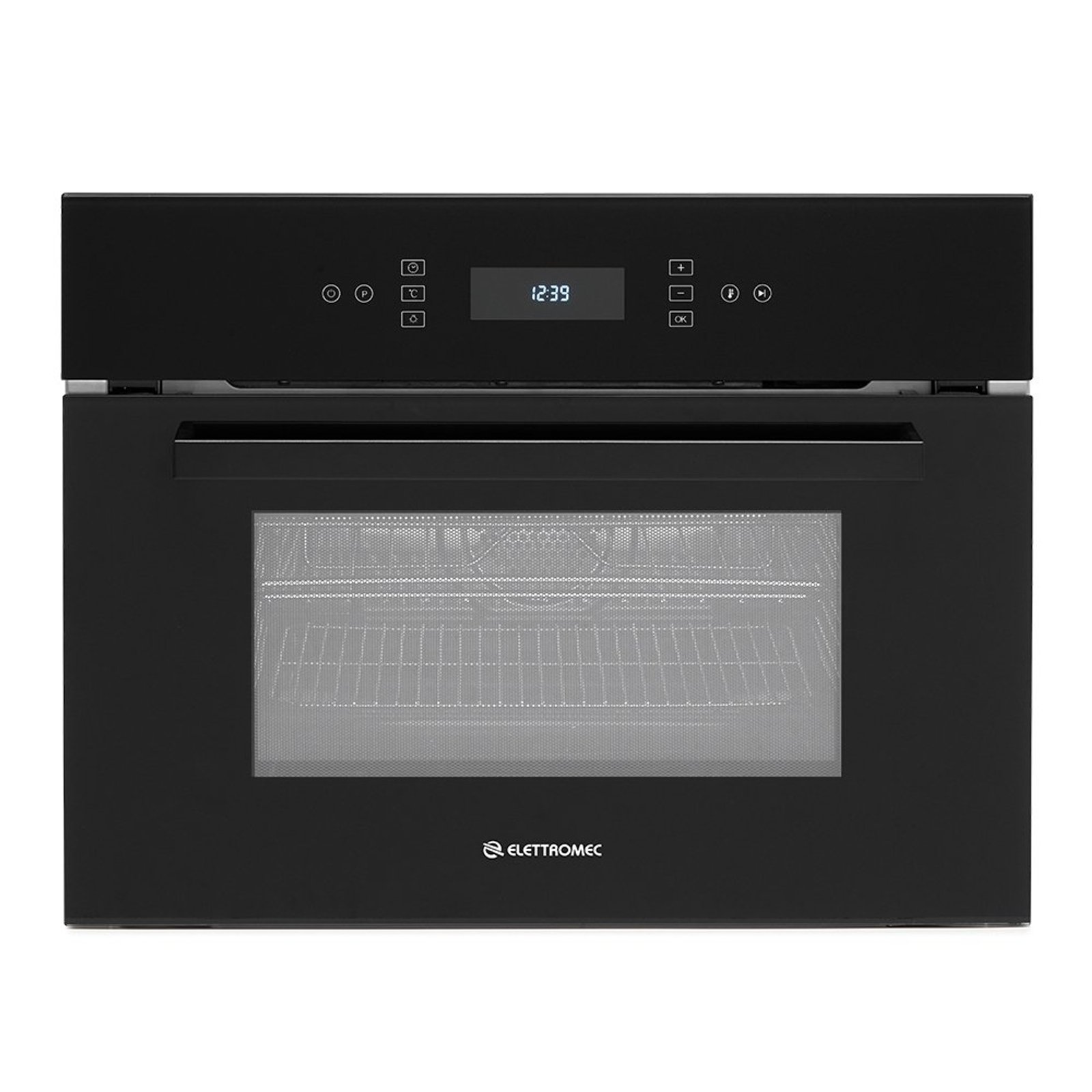 Micro-ondas 40 Litros de Embutir Com Grill - Prata - Elettromec - Fmc-fr-40-vt-2tnb - 220v