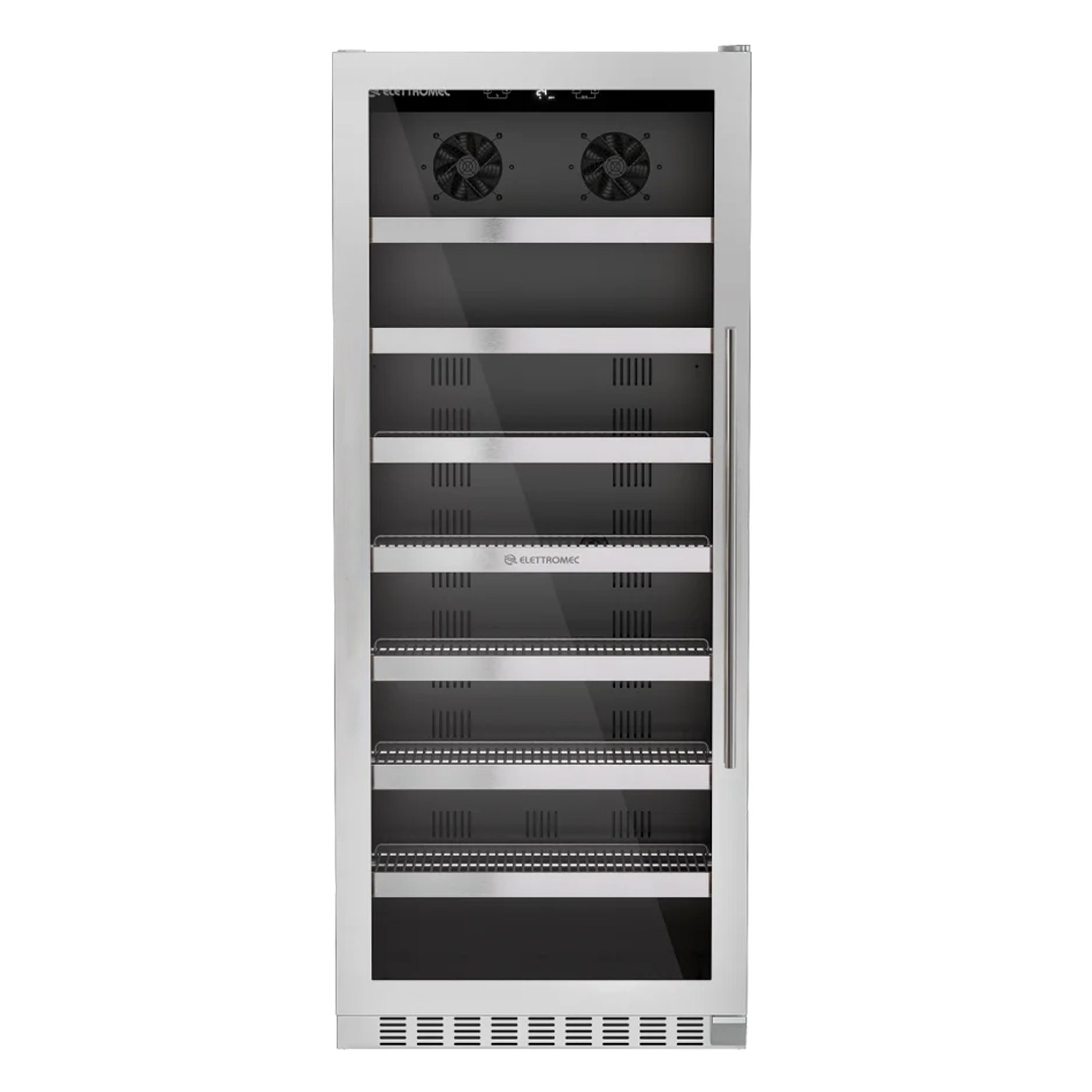 Geladeira/refrigerador 428 Litros 1 Porta Inox - Elettromec - 220v - Bc-bi-428-xv-2vpb