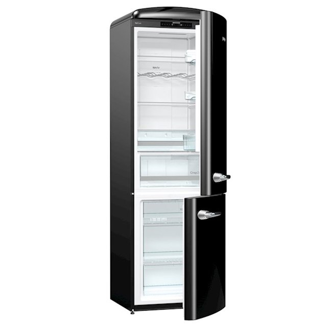 Refrigerador Gorenje Retro Bottom ONRK192BK 220v