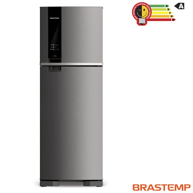 Refrigerador Brastemp 375 Litros - BRM45HKANA Evox - 127V