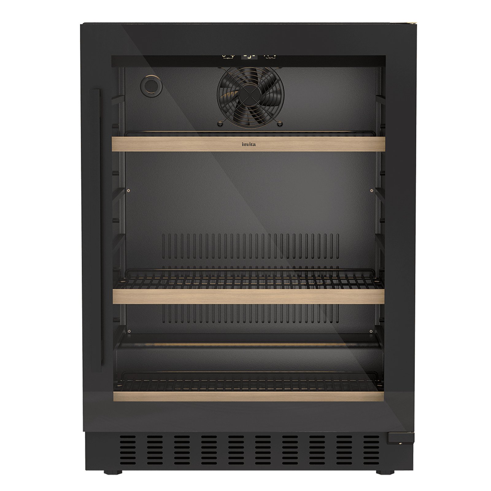 Geladeira/refrigerador 135 Litros 1 Porta Preto Embutir - Invita - 220v - I-bc-bi-135-vp-2ata