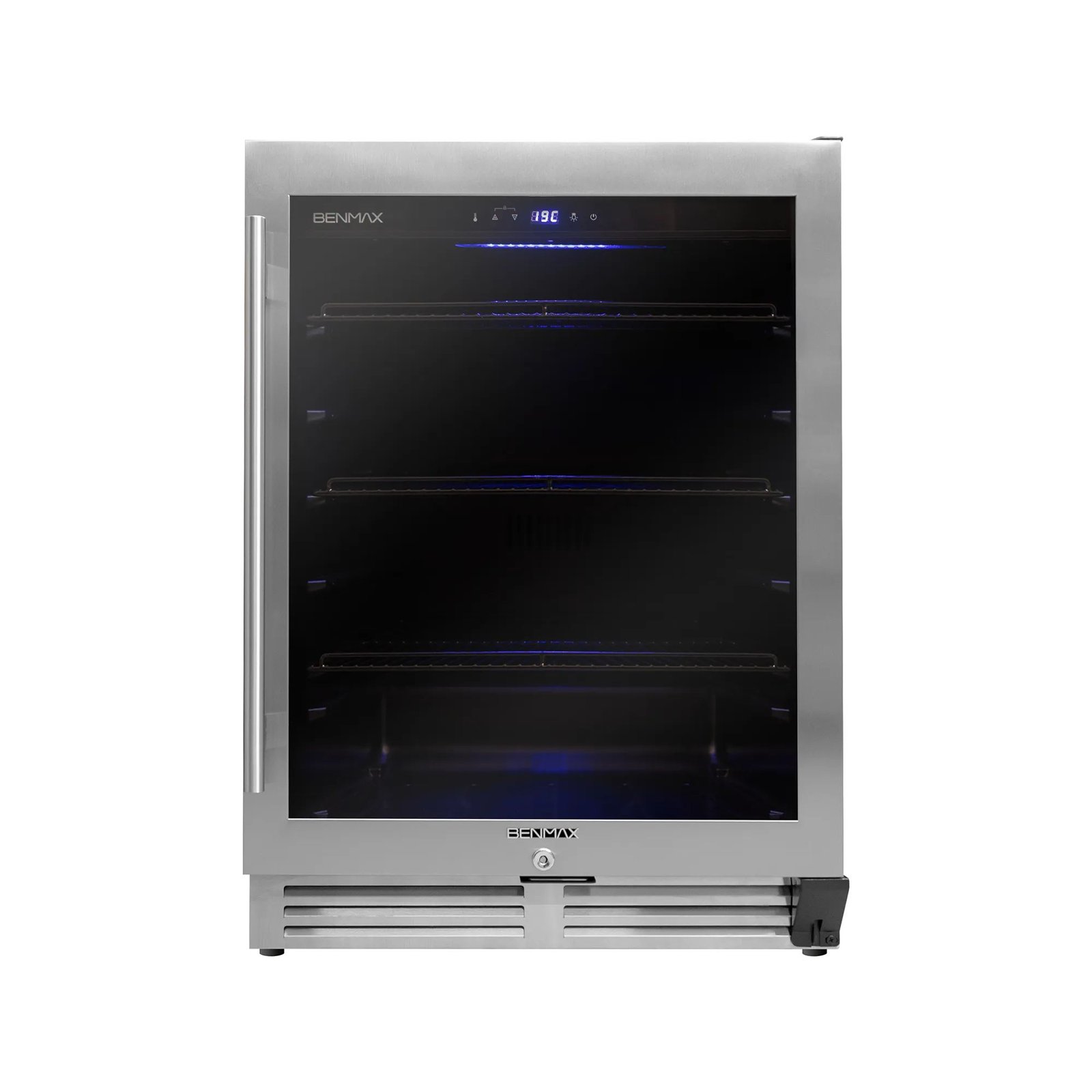 Geladeira/refrigerador 135 Litros 1 Porta Inox - Benmax - 110v - Bec135lr