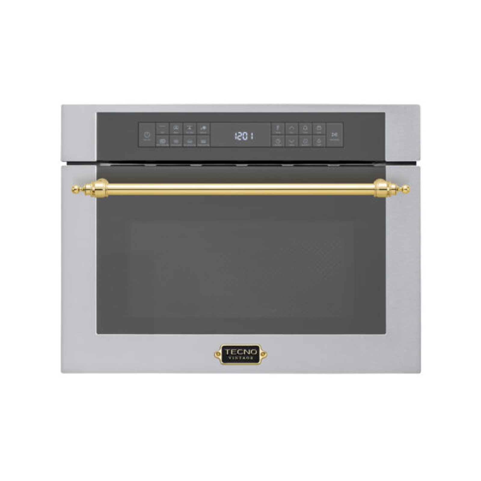 Micro-ondas 38 Litros de Embutir Com Grill - Prata - Tecno - Tk38exdbv2 - 220v