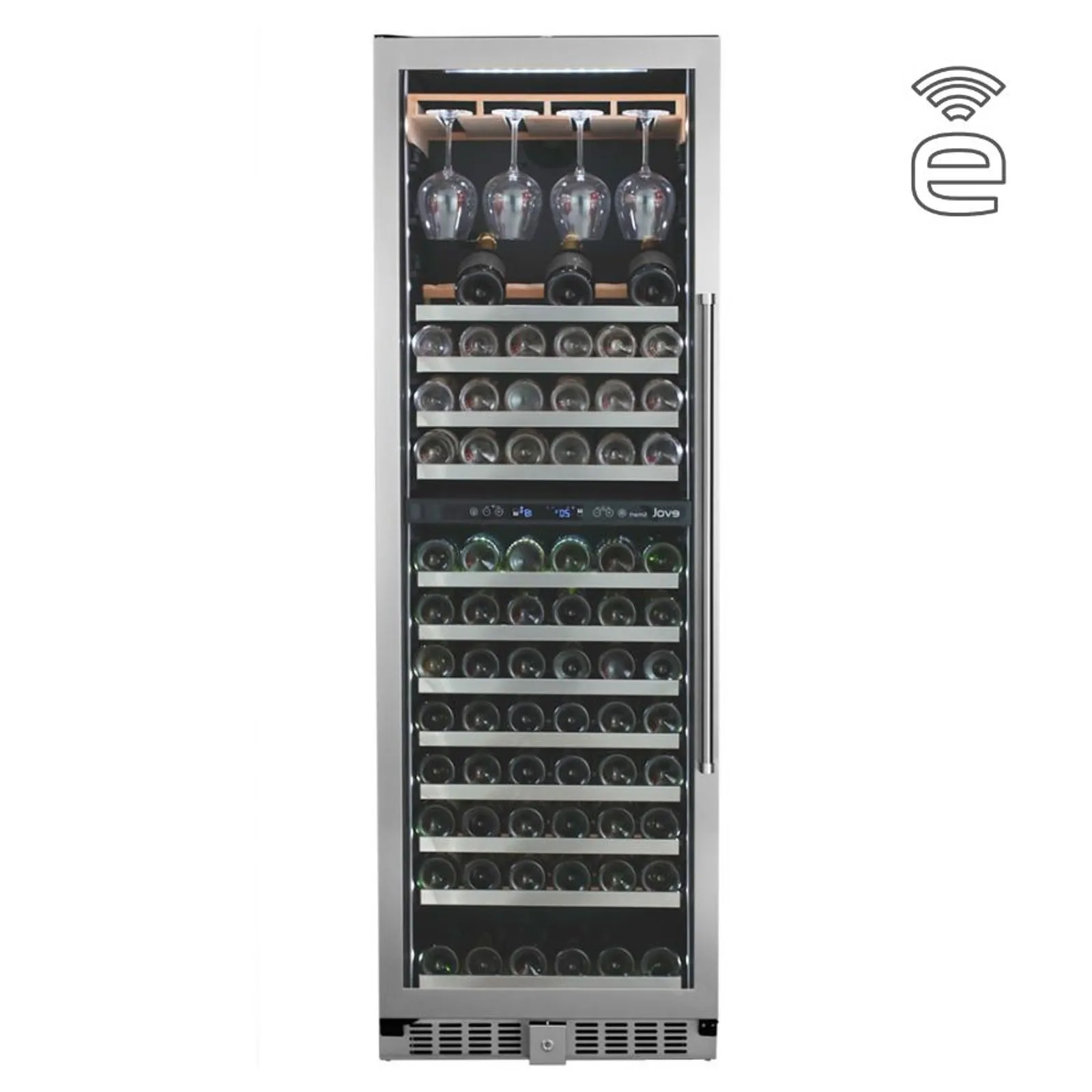Adega Evol Inox - 160 Garrafas - 220v - Jc-425b220