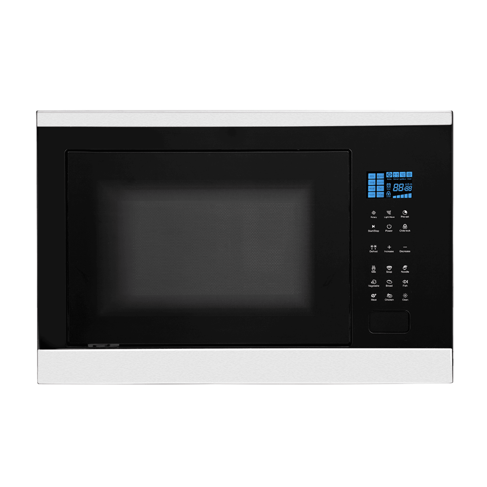 Micro-ondas 25 Litros de Embutir - Prata - Evol - Emoeb0252b - 220v