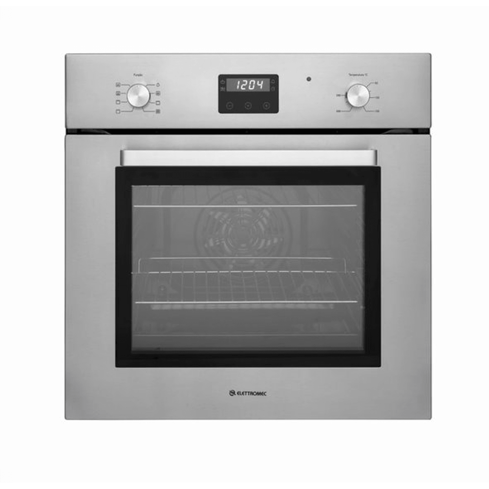Forno 68l de Embutir Elettromec Inox - Elétrico - Luce - 220v - Fm-el-60-lc-2tna