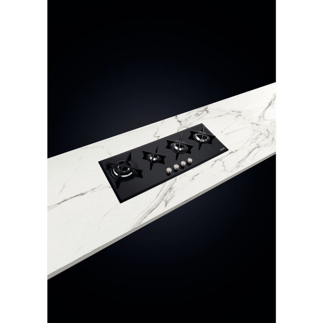 Cooktop a Gás Tramontina Design Collection Slim Glass Flat Acendimento Automático 4 Queimadores Bivolt