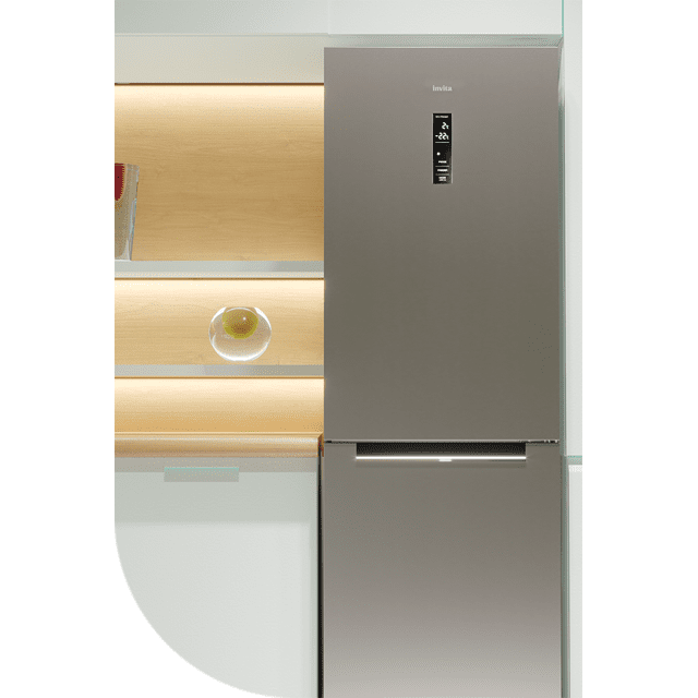 Refrigerador Invita Bottom Freezer Titânio 360 litros 220V - i-RF-BF-360-XX-2HMA