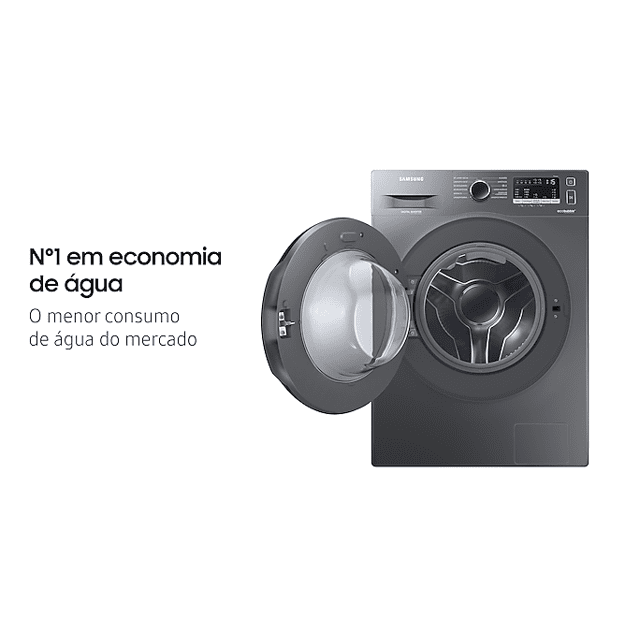 Lava e Seca Samsung 11Kg WD11A Ecobubble Inox 220V