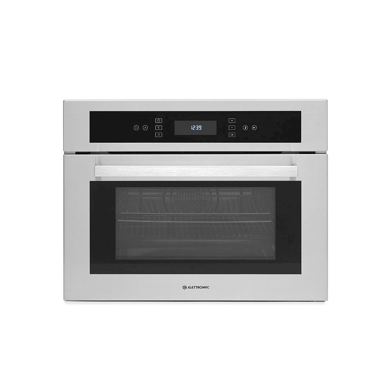 Micro-ondas 40 Litros de Embutir Com Grill - Prata - Elettromec - Fmc-fr-40-sl-2tnc - 220v