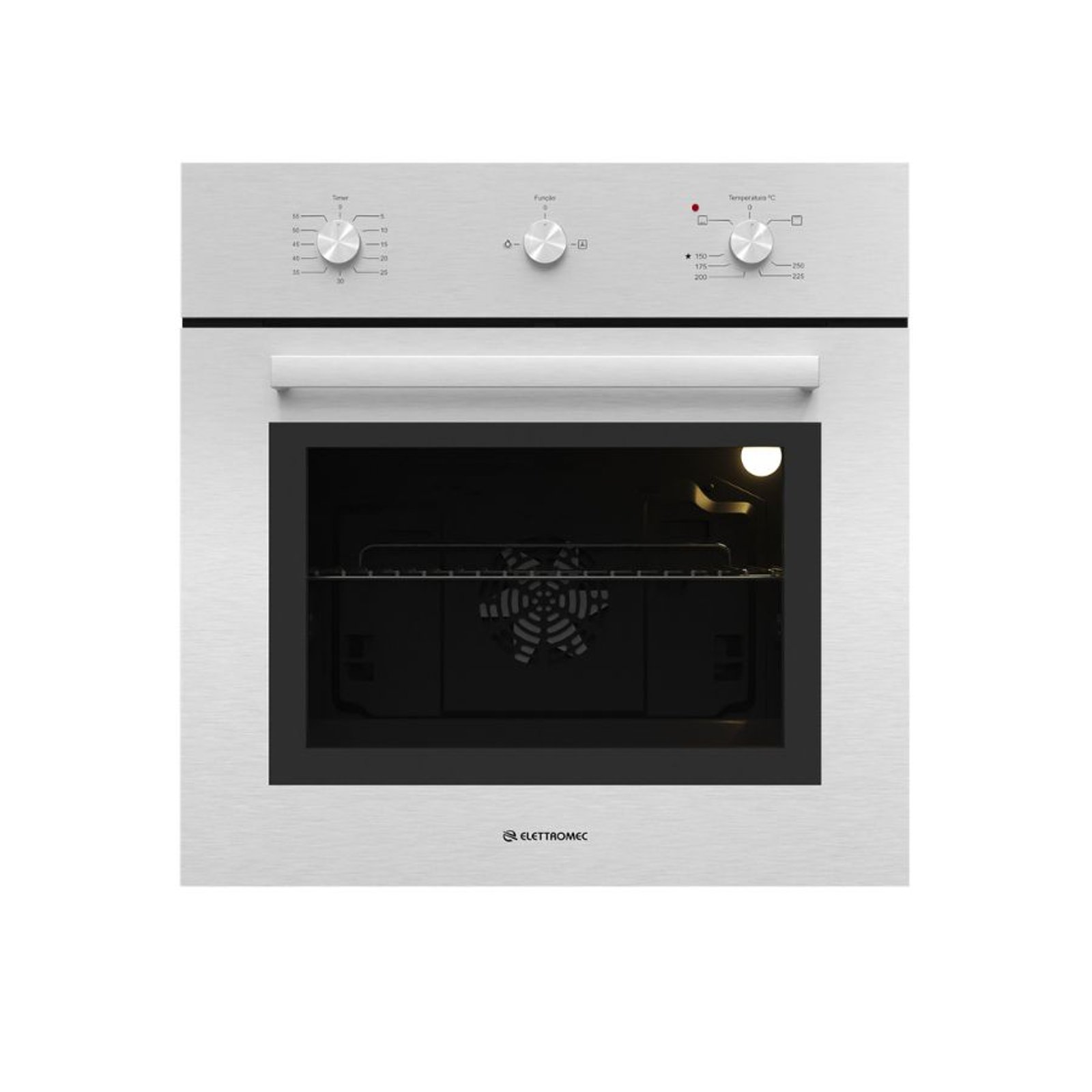 Forno 68l de Embutir Elettromec Inox - Elétrico - Luce - 220v - Fg-an-60-lc-2tna