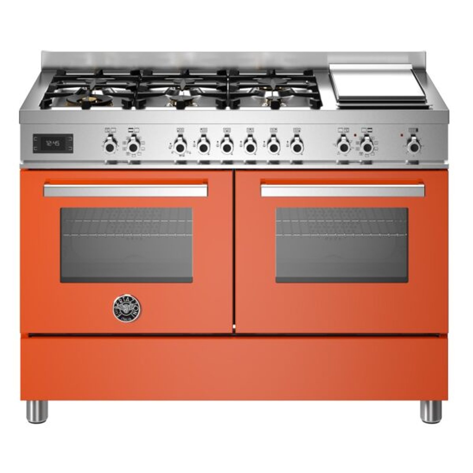 Fogão 6 Bocas Bertazzoni Baixa Pressão Laranja - 220v - Pro126g2eart