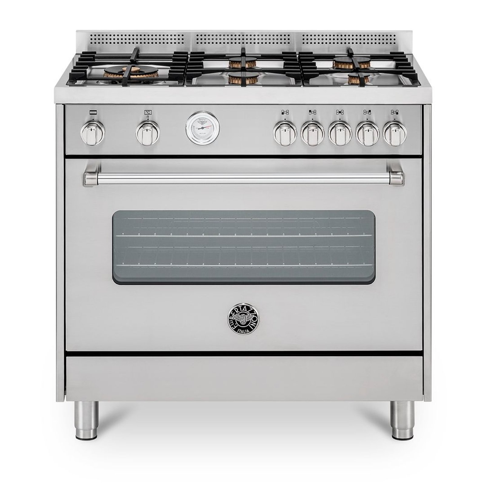 Fogão 5 Bocas Bertazzoni Master Inox - 220v - Mas905ggevlxe