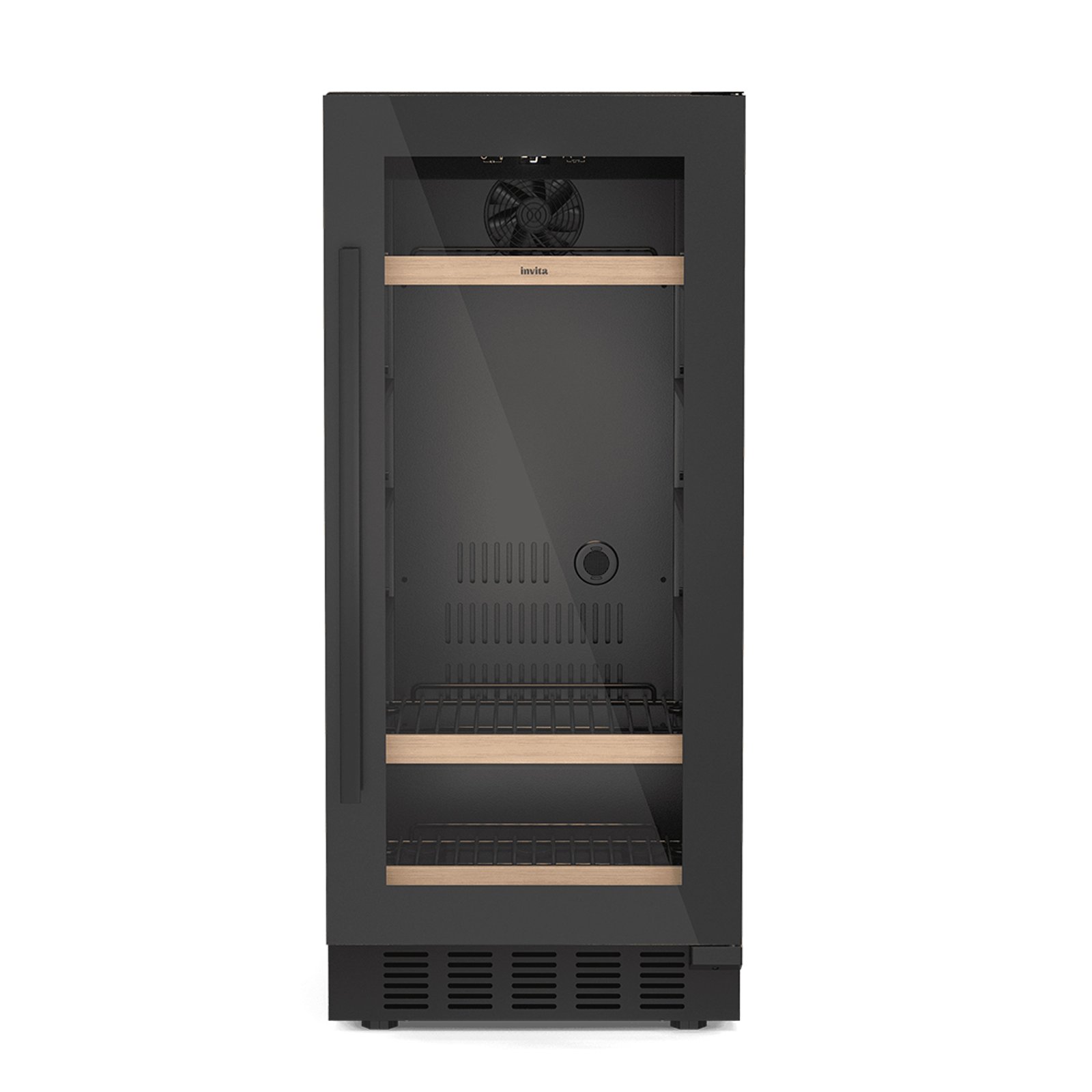 Geladeira/refrigerador 86 Litros 1 Porta Preto Embutir - Invita - 220v - I-bc-bi-86-vp-2ata
