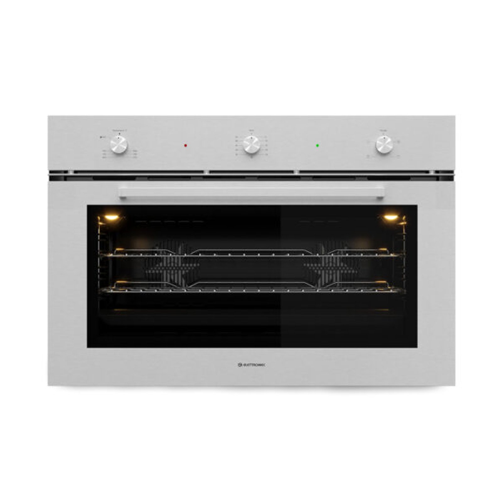 Forno 125l de Embutir Elettromec Inox - Gás - Luce - 220v - Fg-an-90-lc-2lca