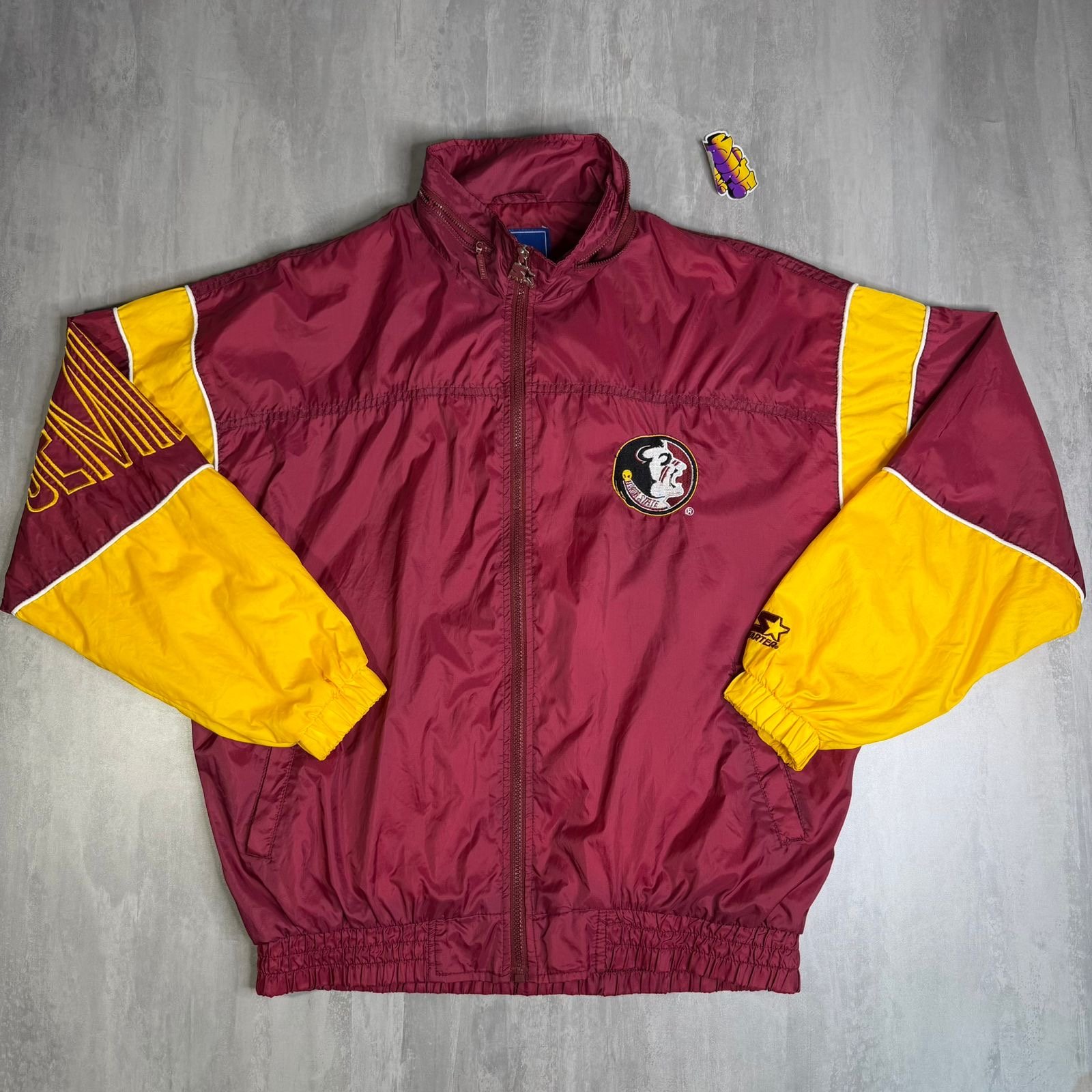 Vintage Windbreaker Starter Florida Seminoles | Dope Gang Vintage