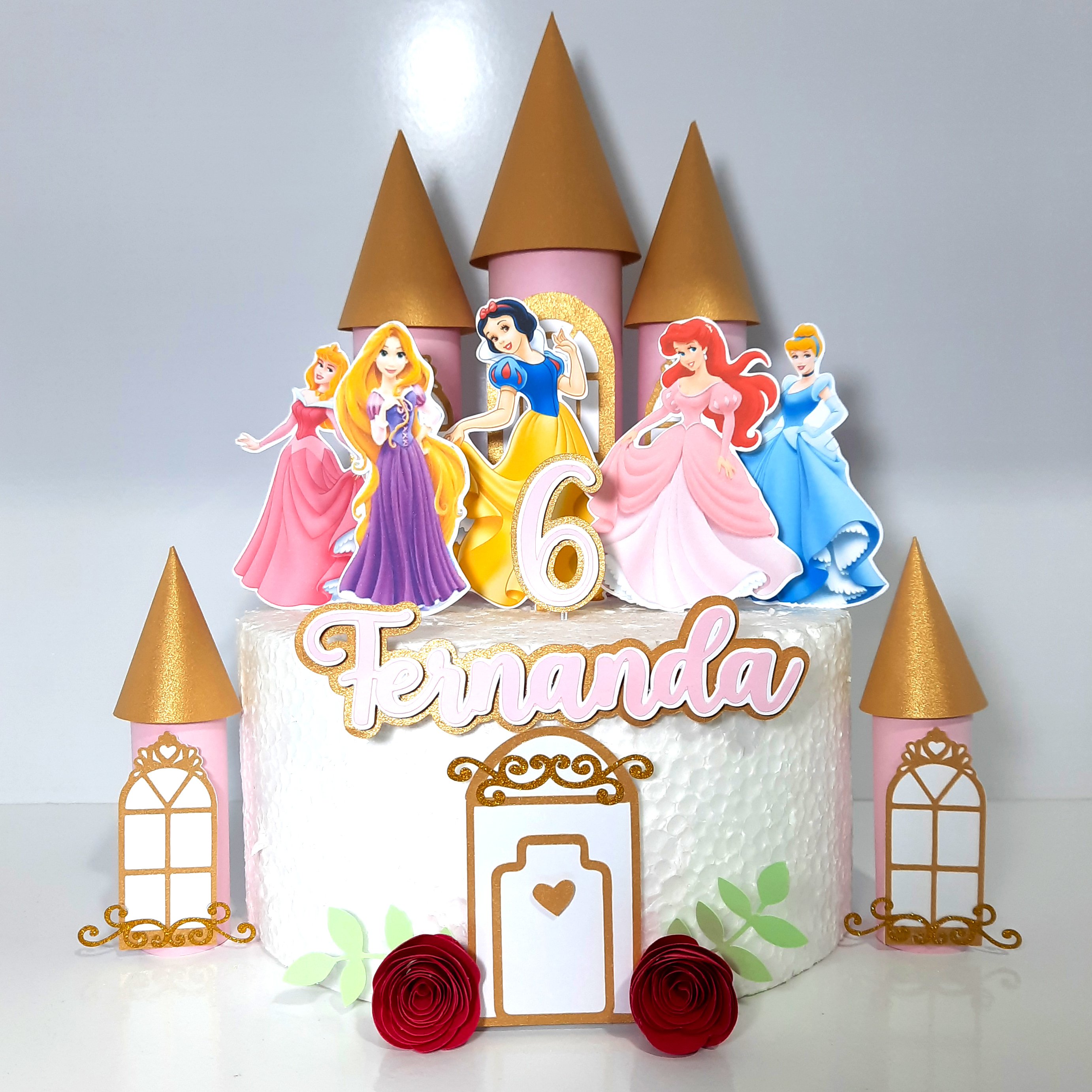 Fazendo a Minha Festa Infantil: Lindos Bolos de Princesas!