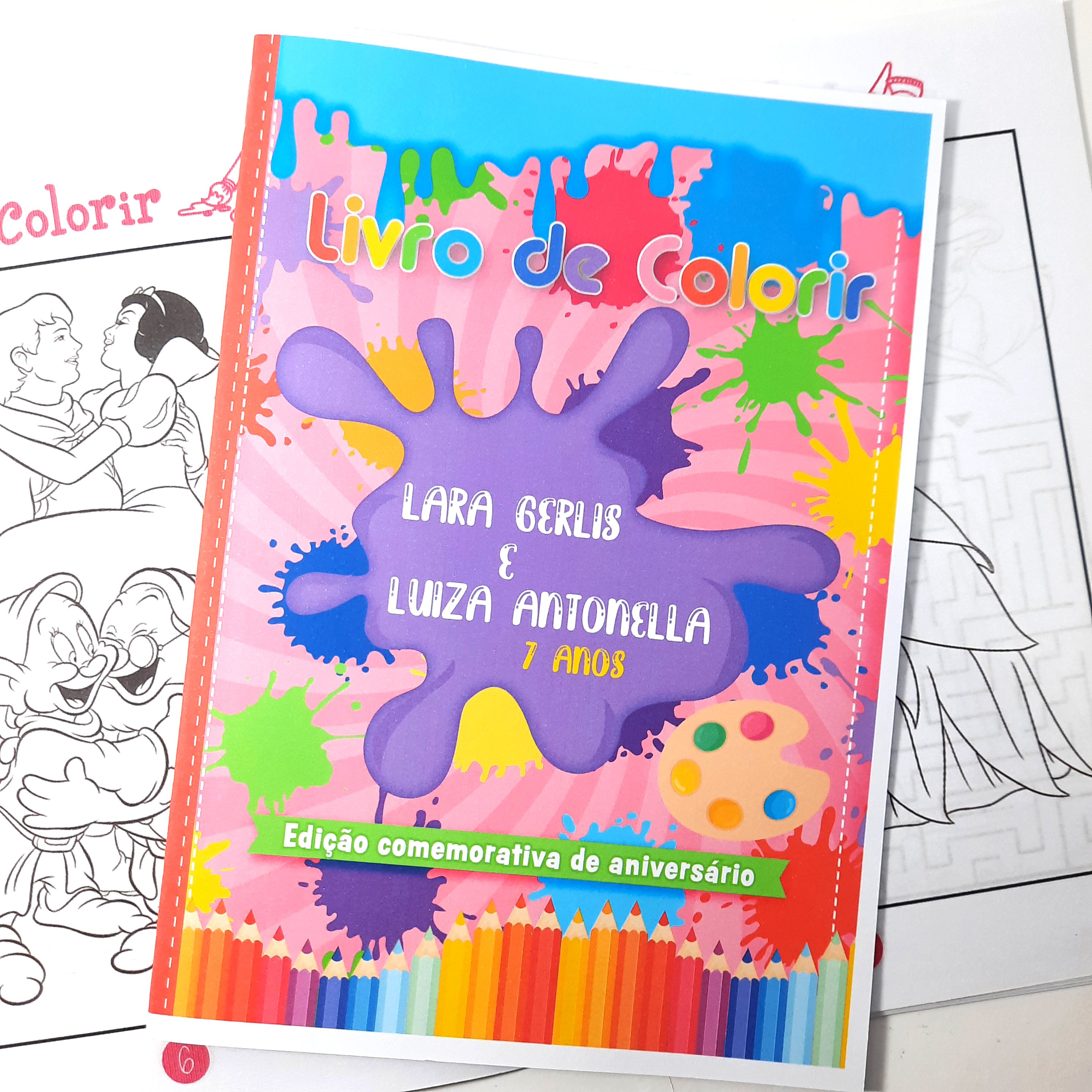 Fazendo a Minha Festa Infantil: Livros Colorir