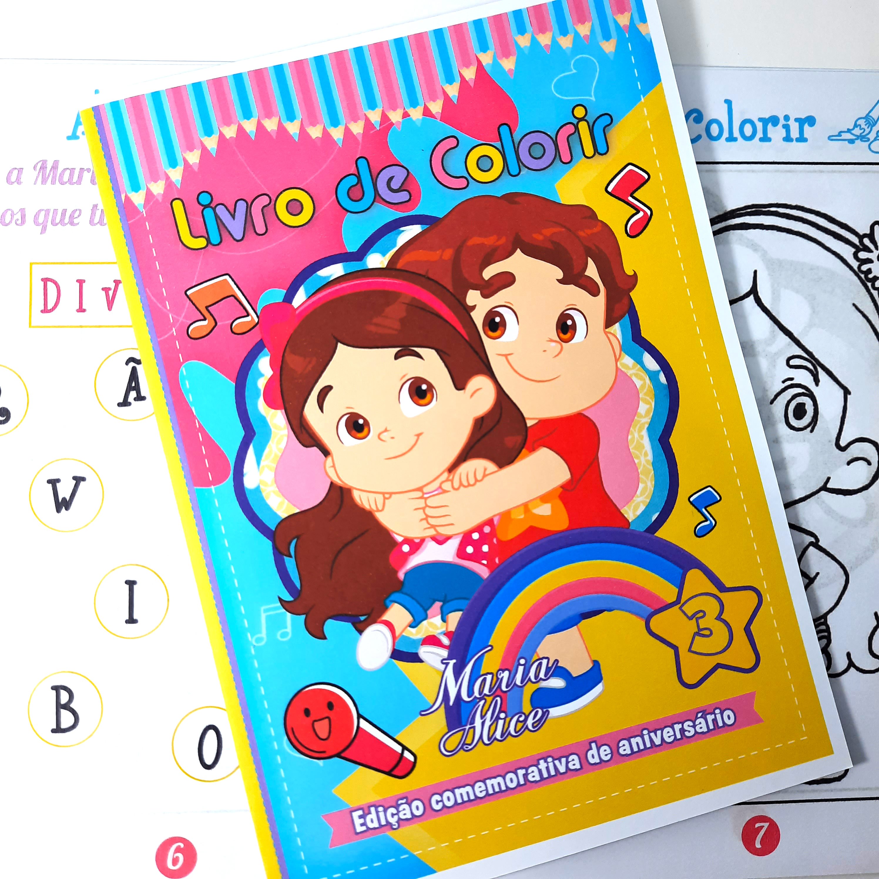 Livro de colorir para colorir simples com desenho de bolo em branco