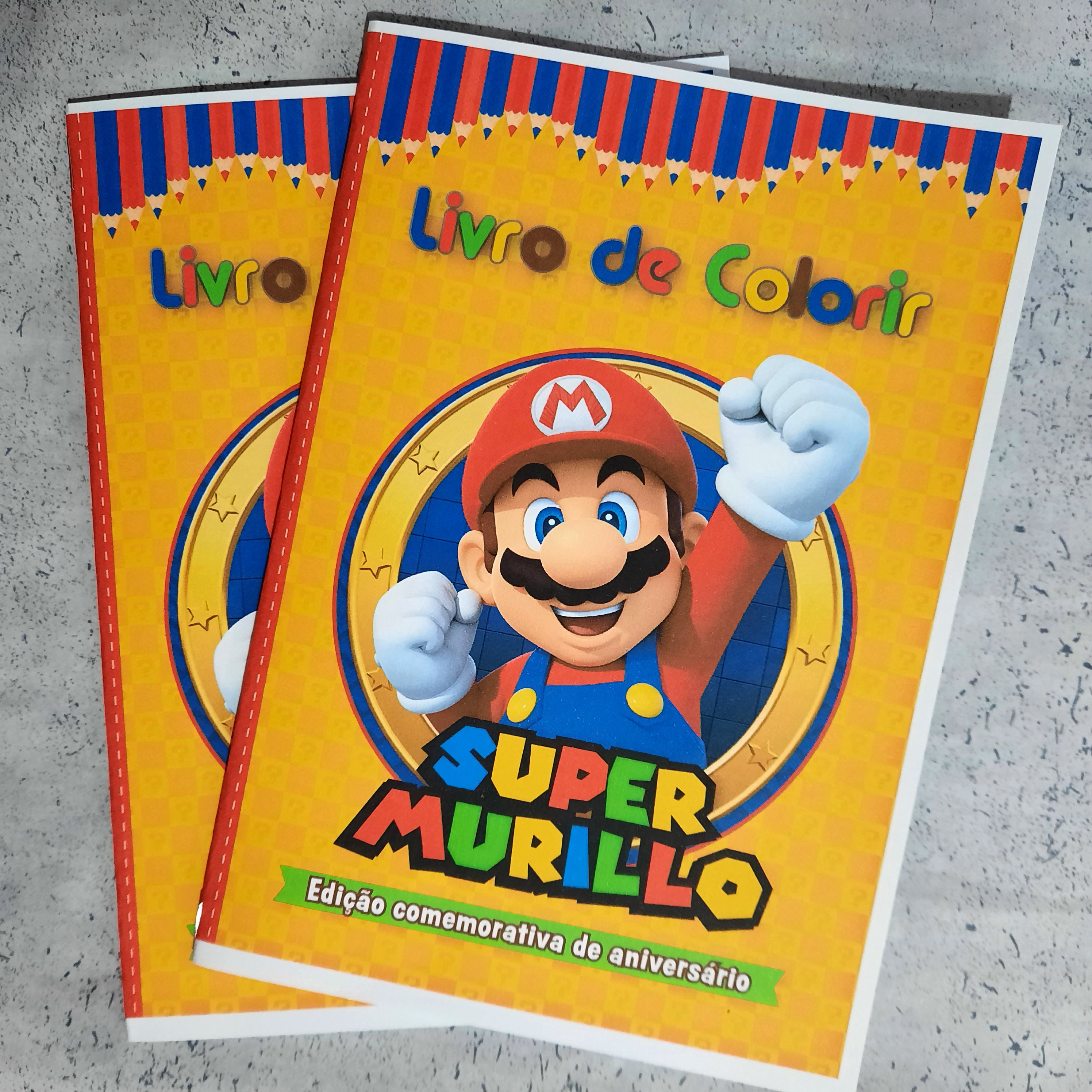 Bowser livro de colorir, Super mario livro de colorir 