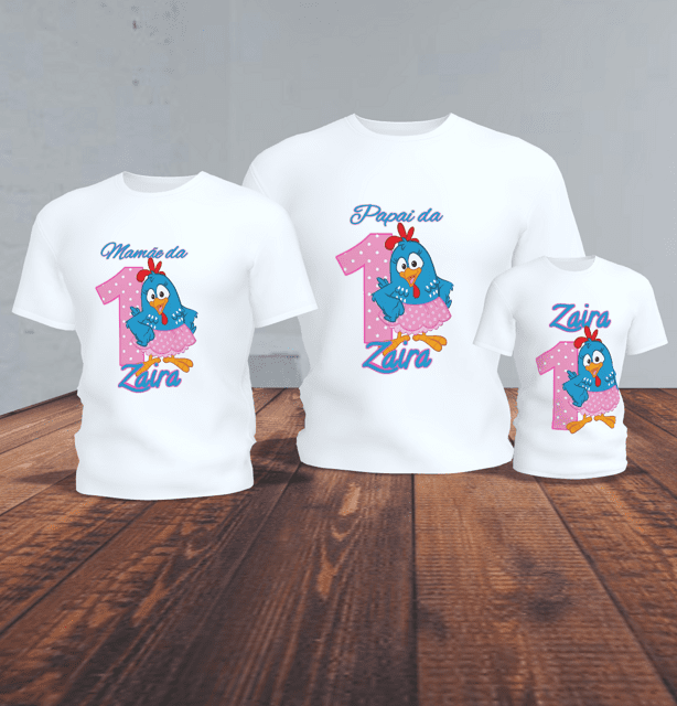 Camisetas personalizadas familia online de 3