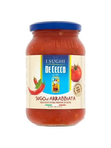 Molho Italiano De Cecco All Arrabiata 400 G | EMPÓRIO BRUDON