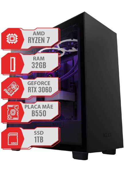 Computador Mix Gamer Vortex, Intel Core I5 10400F, Geforce GTX