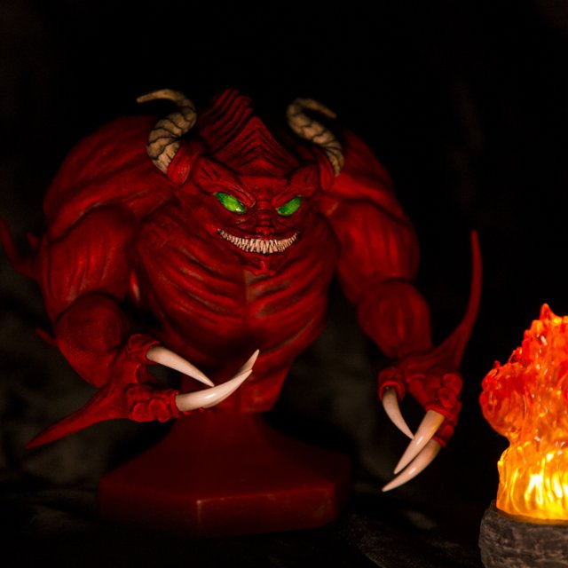 Demon + Fire Elemental Stand