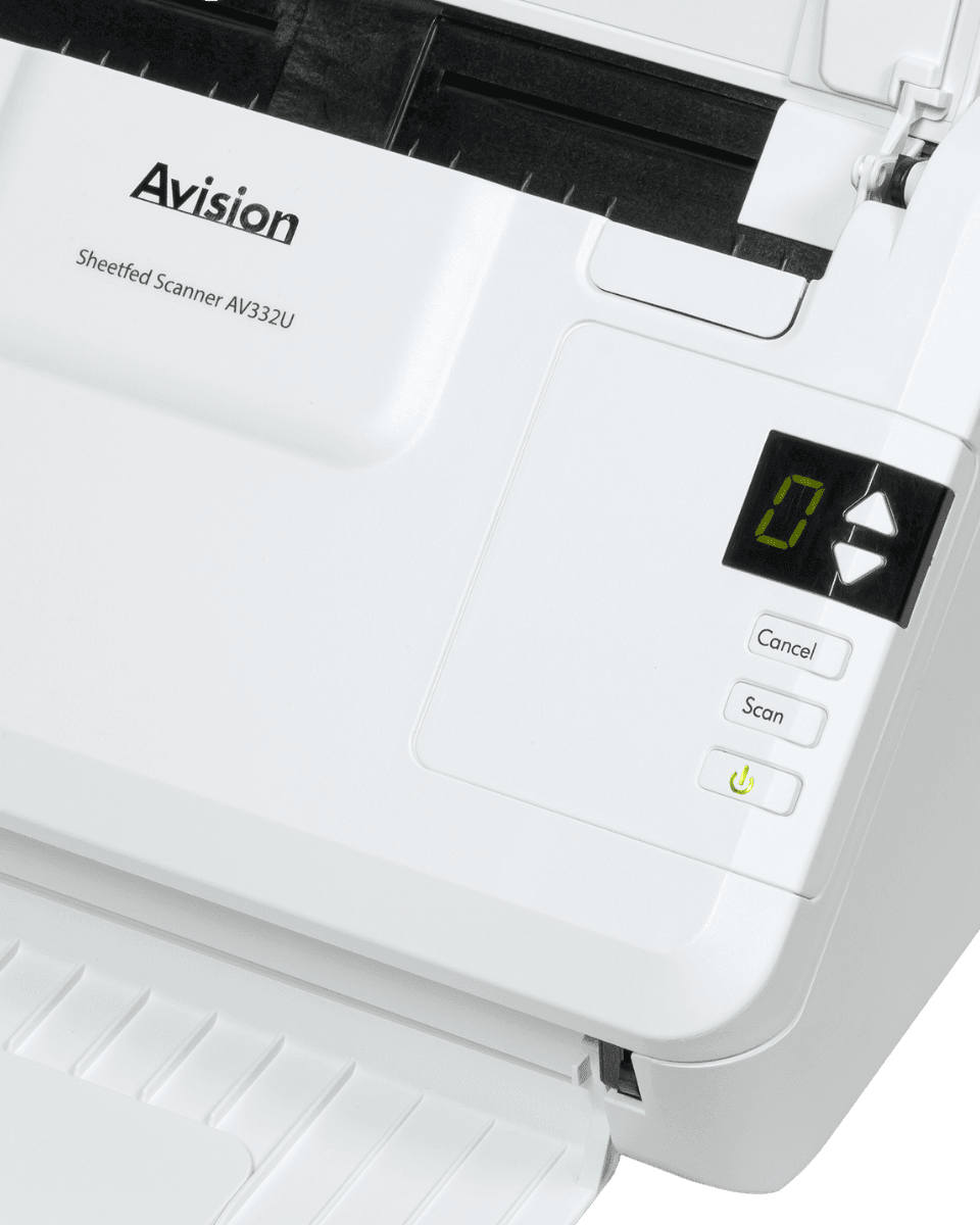 Scanner Avision AV332U para Escritórios e PMEs | VetorScan