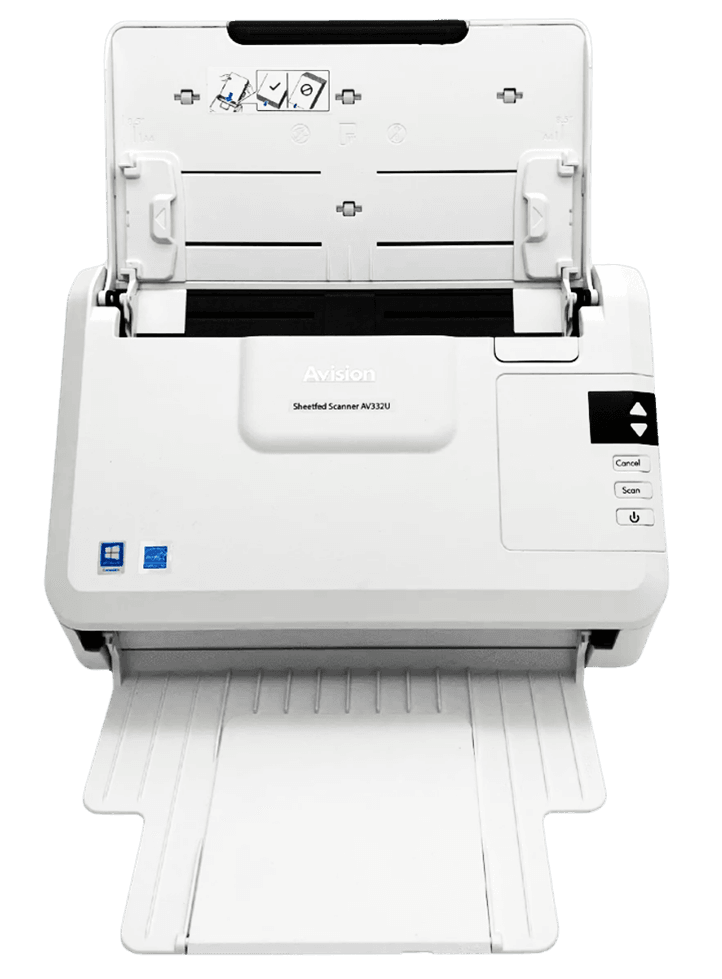 Scanner Avision AV332U para Escritórios e PMEs | VetorScan