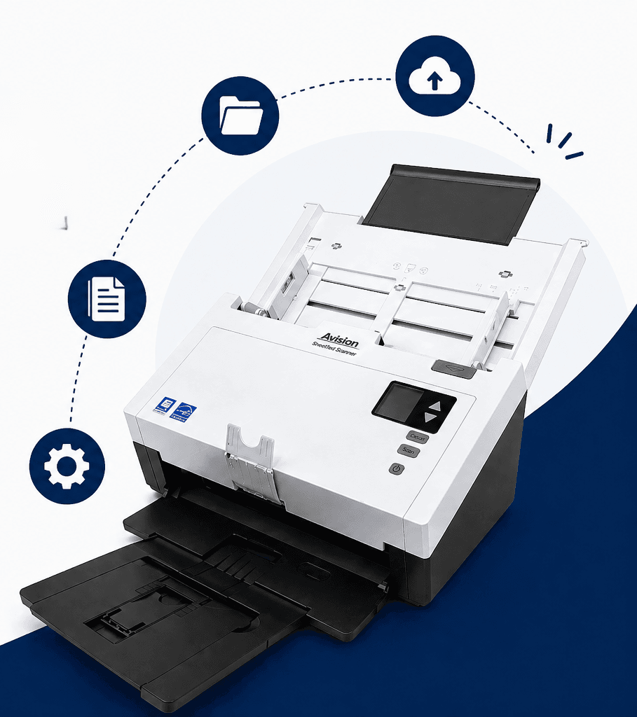 Por que Escolher Scanners Avision com Software Avançado? | VetorScan ...