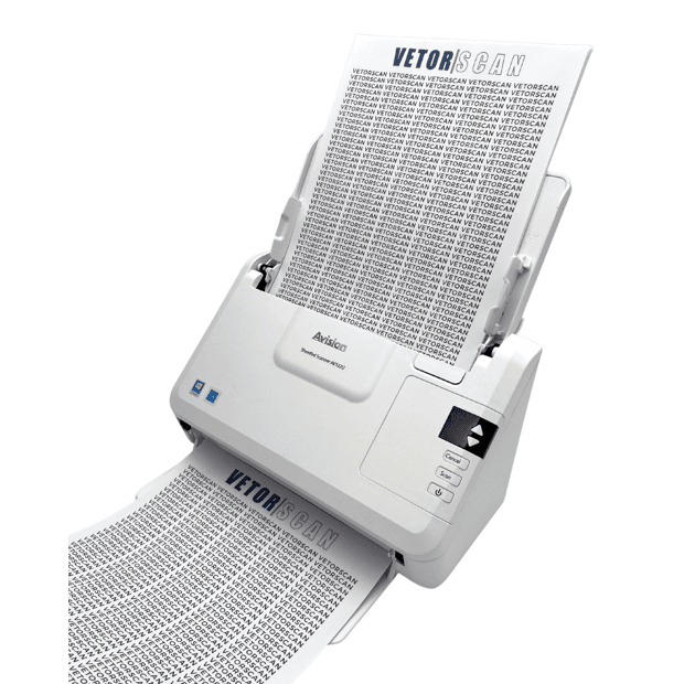 Scanner Avision AV332U para Escritórios e PMEs | VetorScan