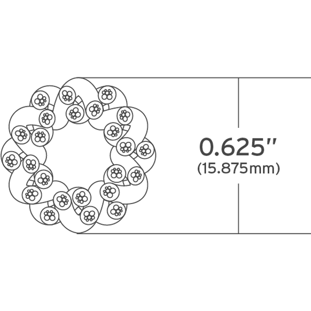 Cabo de Áudio para Caixas Acústicas Kimber Kable 12TC (Valor por Metro