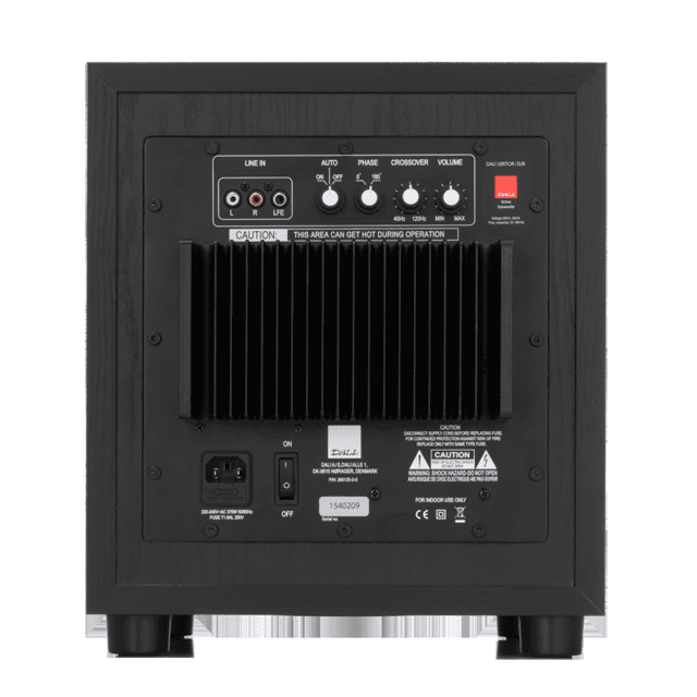 Subwoofer Ativo DALI Lektor SUB Woofer 10" 300W MadeinDenmark