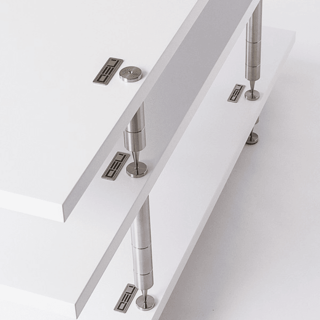 Neo Light Display Rack Rack NEO Light Double Tripod - Prateleiras Duplas 25mm - Suportes de ...
